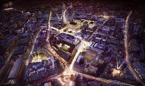 Sheffield Heart of the City Masterplan