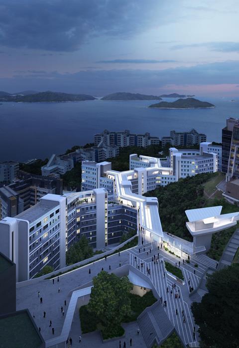 01_ZHA_HKUST_Central Spine_Render by Visual Brick