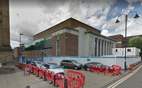 Wolverhampton Civic Hall,  which was under refurbishment by Shaylor Group