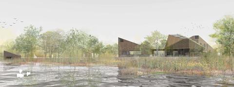 Studio McLeod and Ekkist's winning proposals for Sevenoaks Wildlife Reserve's new visitor centre