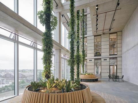 Temple Quarter EC winter garden