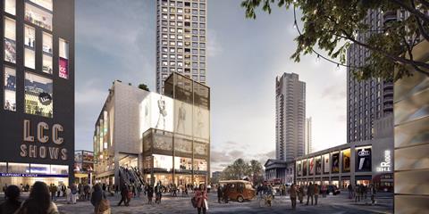 Allies & Morrison's proposals to replace Elephant & Castle Shopping Centre