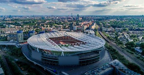 Arsenal Emirates Stadium Populous_shutterstock_710040364