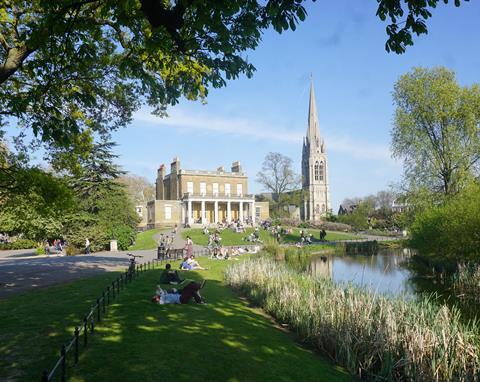 Clissold House in Stoke Newington, Hackney 