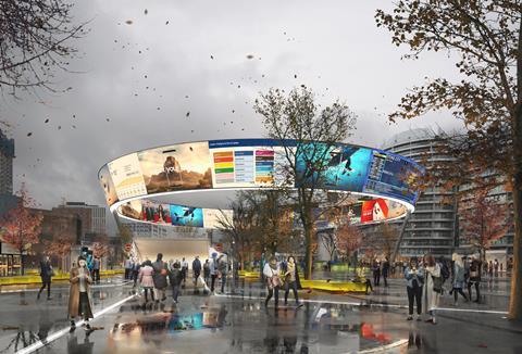 Dar Group's Old Street Circus proposals for transforming London's Old Street Roundabout