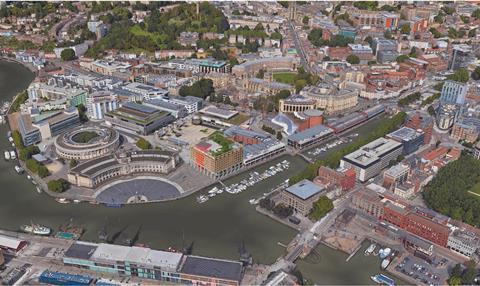 Bristol aerial view