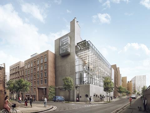 The Wickside development at Hackney Wick, created by BUJ, Ash Sakula and Material Architects