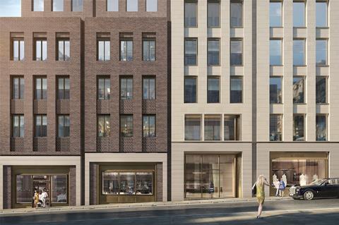 Duke's Court on Jermyn Street - by John McAslan and Partners