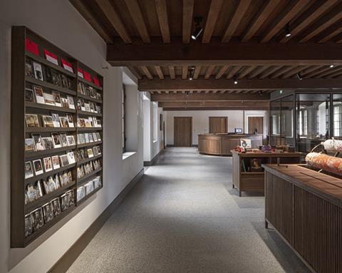 Museum De Lakenhal in Leiden, restored and extended by Julian Harrap Architects and Rotterdam practice Happel Cornelisse Verhoeven Architects (HCVA) - Vestibule