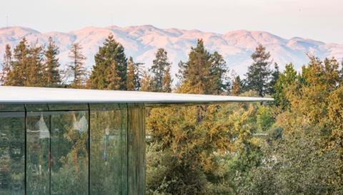 The Steve Jobs Theatre at Foster & Partners' Apple Park