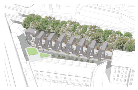Proposed development at 39B Consort Road, Peckham.