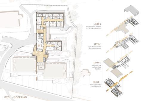 01 GNA - Meadow View_Floor Plan & Axonometric by Glancy Nicholls