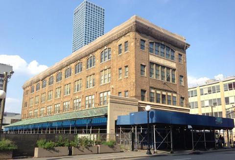 The Pathside Building in Jersey City, where OMA's new arts centre will be based