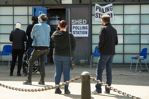 polling station