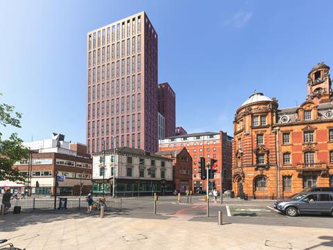 Sheppard Robson's Echo Street development in Manchester