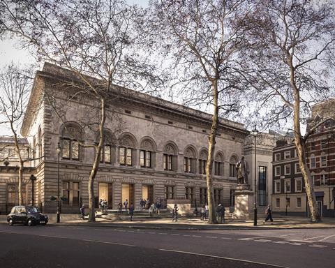 National Portrait Gallery - forecourt proposal by Jamie Fobert Architects