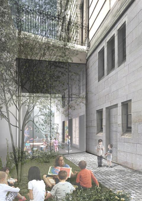 National Portrait Gallery - proposed learning centre by Jamie Fobert Architects. 