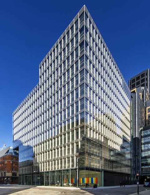 Sheppard Robson's One Bartholomew office development in the City of London