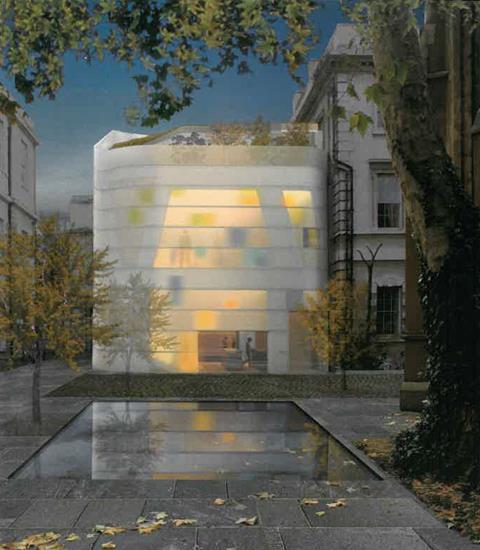 Steven Holl’s Maggie’s Cancer Care Centre at St Bart’s hospital