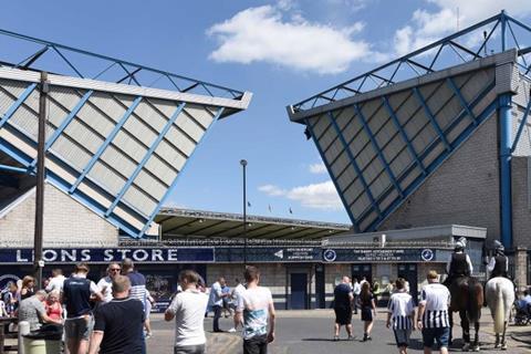 Millwall FC's ground, the New Den