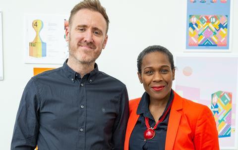 Mark Nagle of Urban and Sonia Watson of the Stephen Lawrence Trust