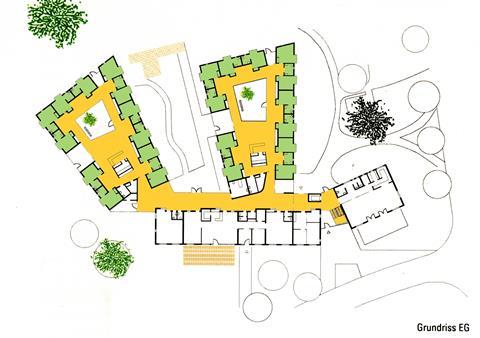 Gradmann Haus care home_Stuttgart_plan