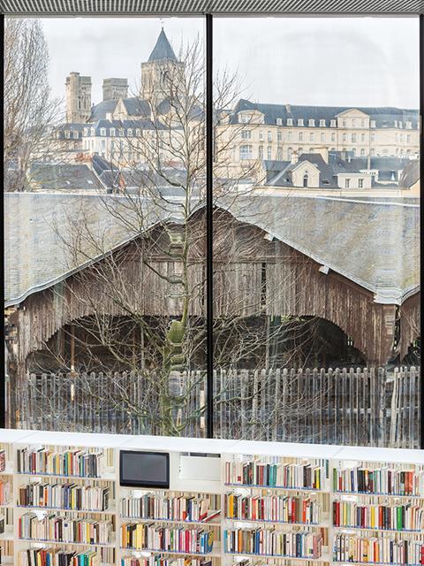 OMA Caen library