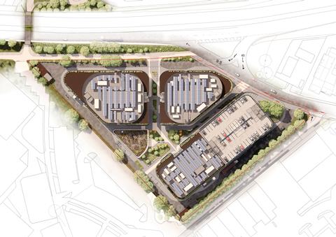 Eastpoint site plan (c) Scott Brownrigg