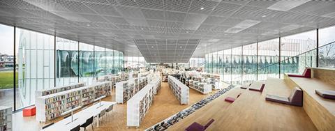 OMA Caen library