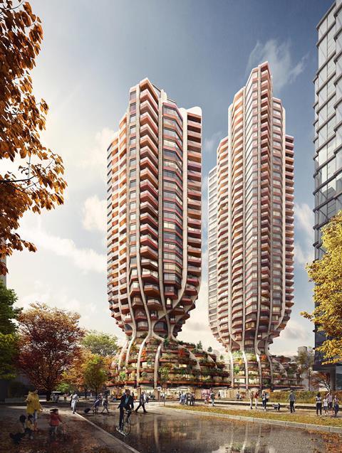 Pic of original 1700 Alberni scheme by Heatherwick Studio. Image_Picture Plane