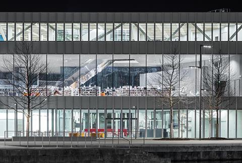 OMA Caen library