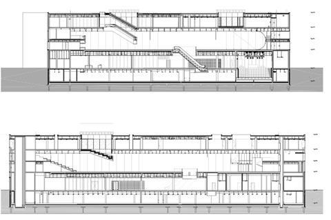 OMA Caen library