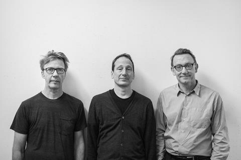 Marcus Taylor, Adam Caruso and Peter St John - curators of the British Pavilion at the 16th International Architecture Biennale