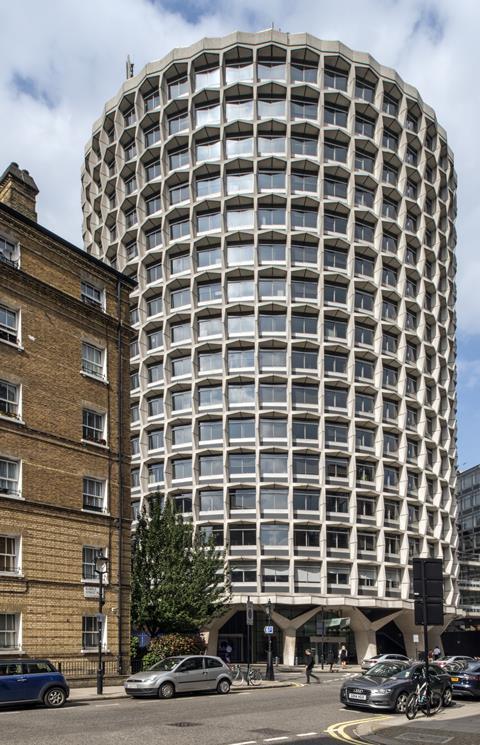 Space House Kingsway London by Richard Seifert & Partners