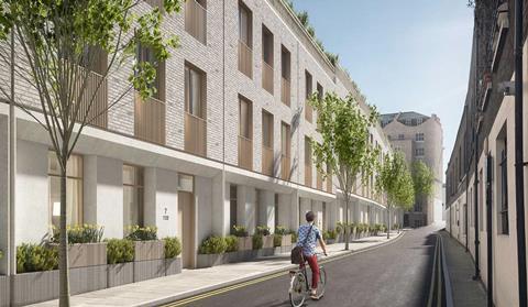 The apartments earmarked for Redan Place, under Foster & Partners' latest Whiteleys proposals