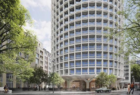 Squire & Partners' proposals to extend and refurbish Space House on Kingsway