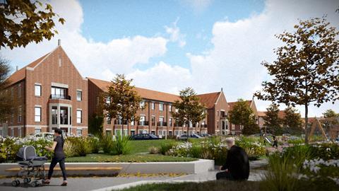 HTA Design's proposals for the York Drive Estate in Newark