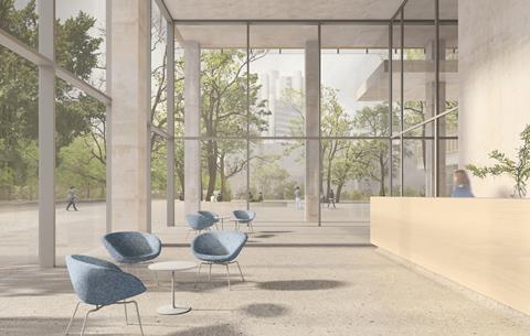 David Chipperfield Architects' new Munich headquarters for the Bayerische Versorgungskammer public-sector pension fund