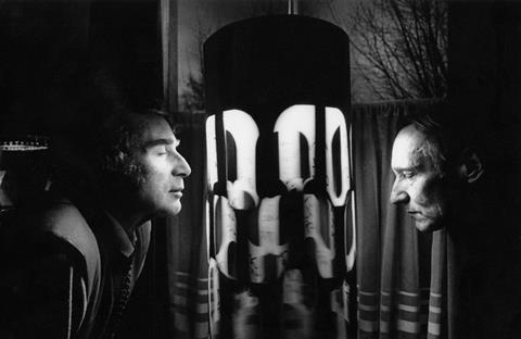 Brion Gysin and his Dream Machine William Burroughs c 1970 London_credit...