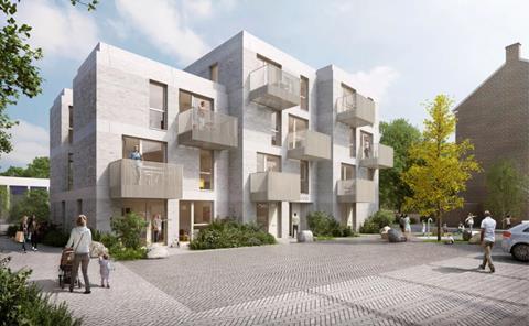 Archio's Community Land Trust homes approved for an infill site in Sydenham, south London