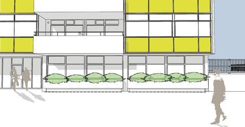 Studio Partington's proposals for the new infill flats at Great Arthur House
