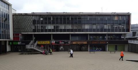 Freedom House in Basildon. The C20 Society wants the building to be listed. 