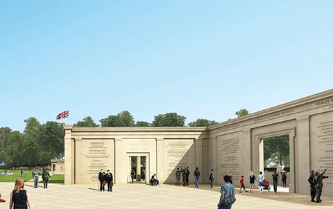 Liam O'Connor Architects' proposals for the British Normandy Memorial