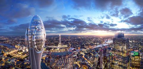 DBOX_Foster + Partners_The Tulip_Aerial