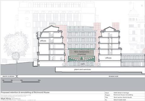 Save Mark Hines temporary Commons Parliament  -short section final