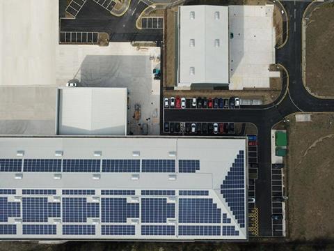 ACS Manufacturing Facility Aerial view