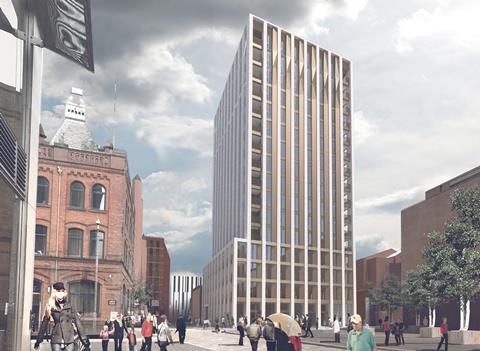 Feilden Clegg Bradley Studios' Academy Street BTR scheme in Belfast