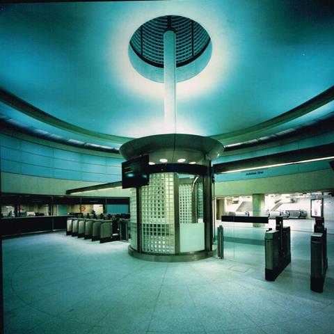 MJP's Southwark Tube station - ticket hall