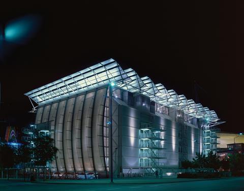 British Pavilion Expo '92 in Seville by Nicholas Grimshaw