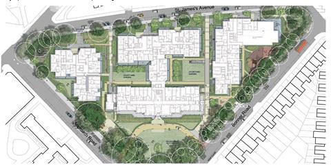 Grid proposals for london chest hospital plan